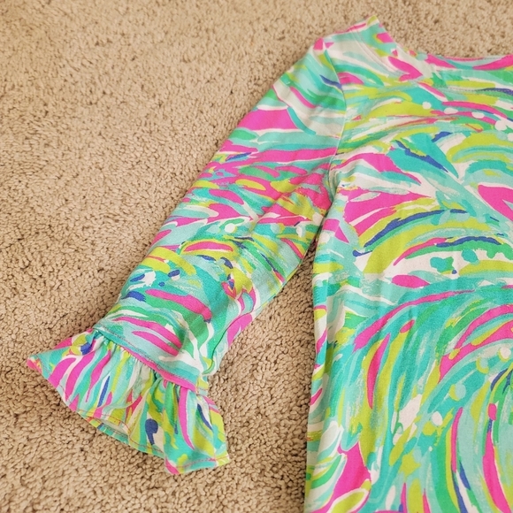 Llilly Pulitzer Mini Sophie Dress S 4-5 - Picture 2 of 7